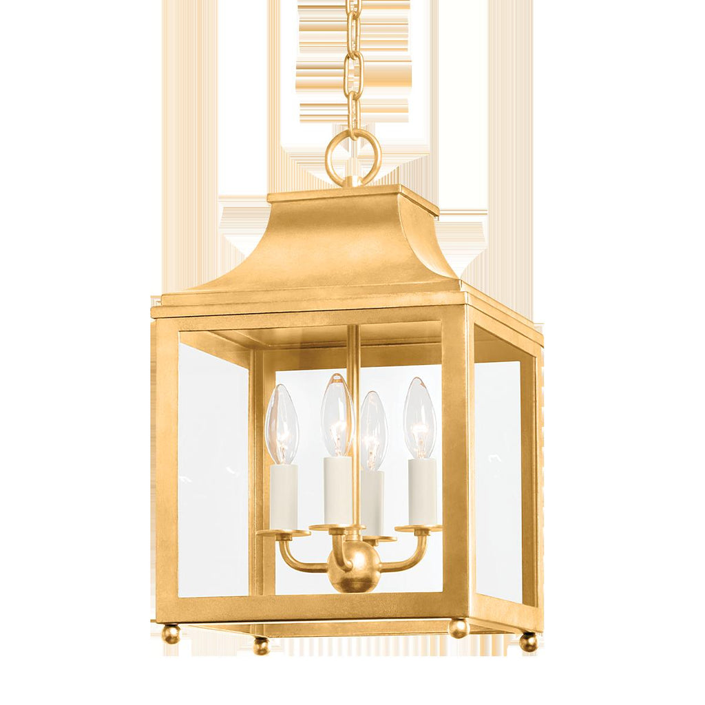 Mitzi Leigh Vintage Gold Leaf 11.25W x 7.25L x 18.75H Pendant