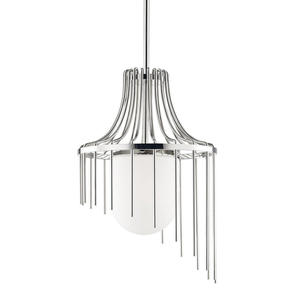 Mitzi Kylie Polished Nickel 15.5W x 5L x 24.5H Pendant