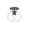 Mitzi Margot Old Bronze 8.25W X 7L X 8.5H Semi-Flush Mount