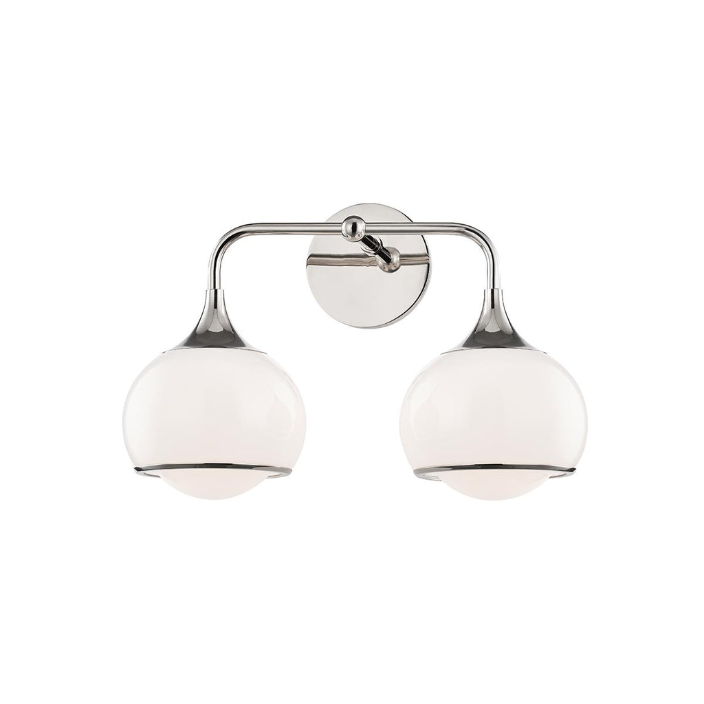 Mitzi Reese Polished Nickel 16.75W x 23L x 11.25H Wall Sconce