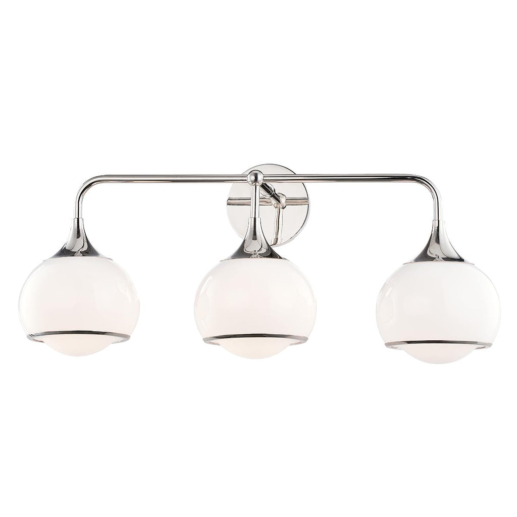 Mitzi Reese Polished Nickel 26.75W x 5.5L x 11.25H Wall Sconce