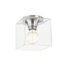 Mitzi Grace Polished Nickel 7.25W X 5L X 8.25H Flush Mount