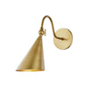 Mitzi Lupe Aged Brass 6.25W X 4.75L X 12H Wall Sconce