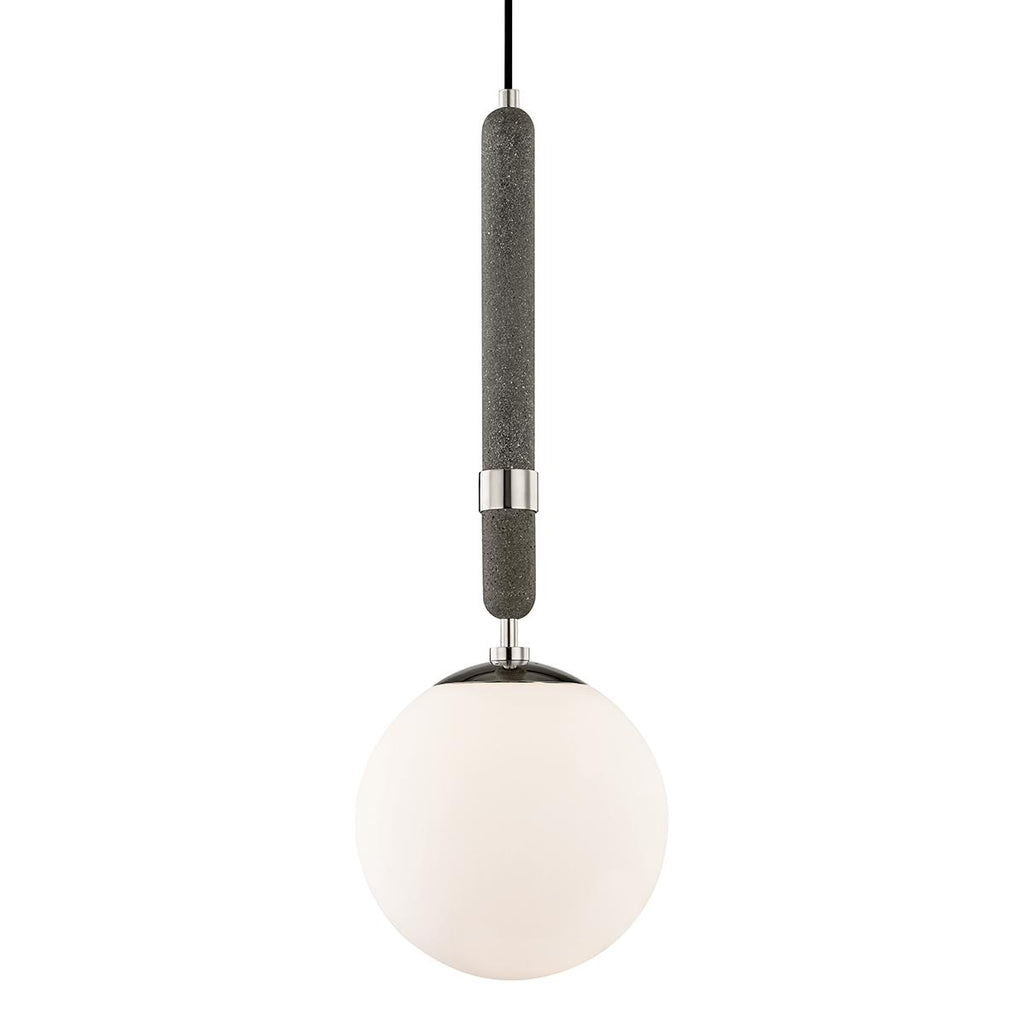 Mitzi Brielle Polished Nickel 9.5W x 14.5L x 26.75H Pendant