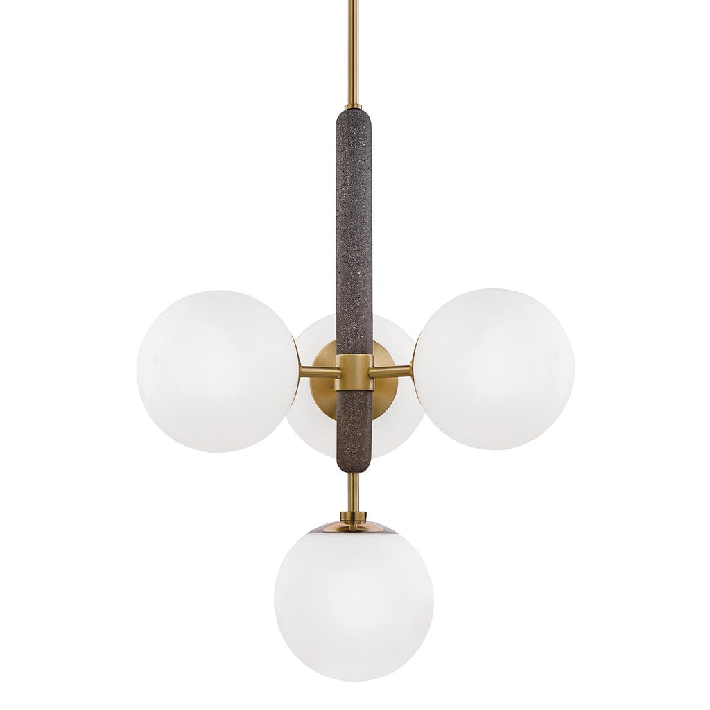 Mitzi Brielle Aged Brass 20.5W x 24L x 25.5H Chandelier