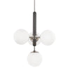 Mitzi Brielle Polished Nickel 20.5W X 6.25L X 25.5H Chandelier