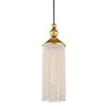 Mitzi Scarlett Gold Leaf/White 5W X 11.75L X 16.75H Pendant