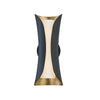 Mitzi Josie Gold Leaf/Black 5W X 25.25L X 13.5H Wall Sconce