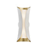 Mitzi Josie Gold Leaf/White 5W X 25.25L X 13.5H Wall Sconce