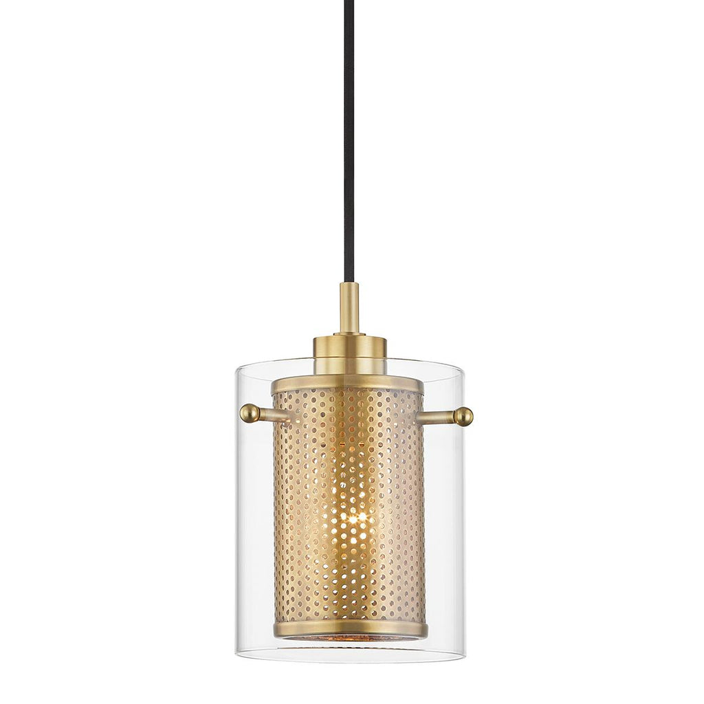 Mitzi Elanor Aged Brass 5.5W x 29.75L x 8.75H Pendant