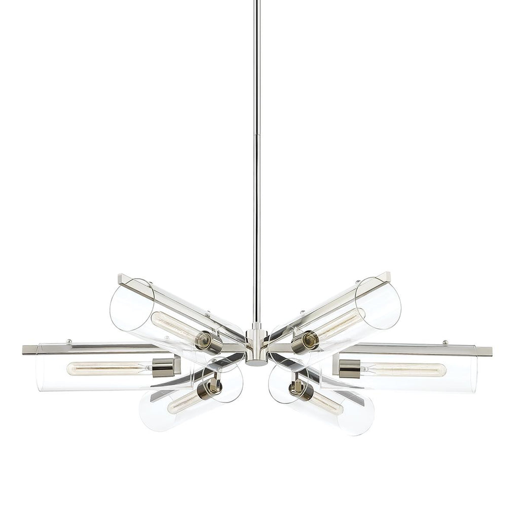 Mitzi Ariel Polished Nickel 40W x 10.5L x 9.5H Chandelier