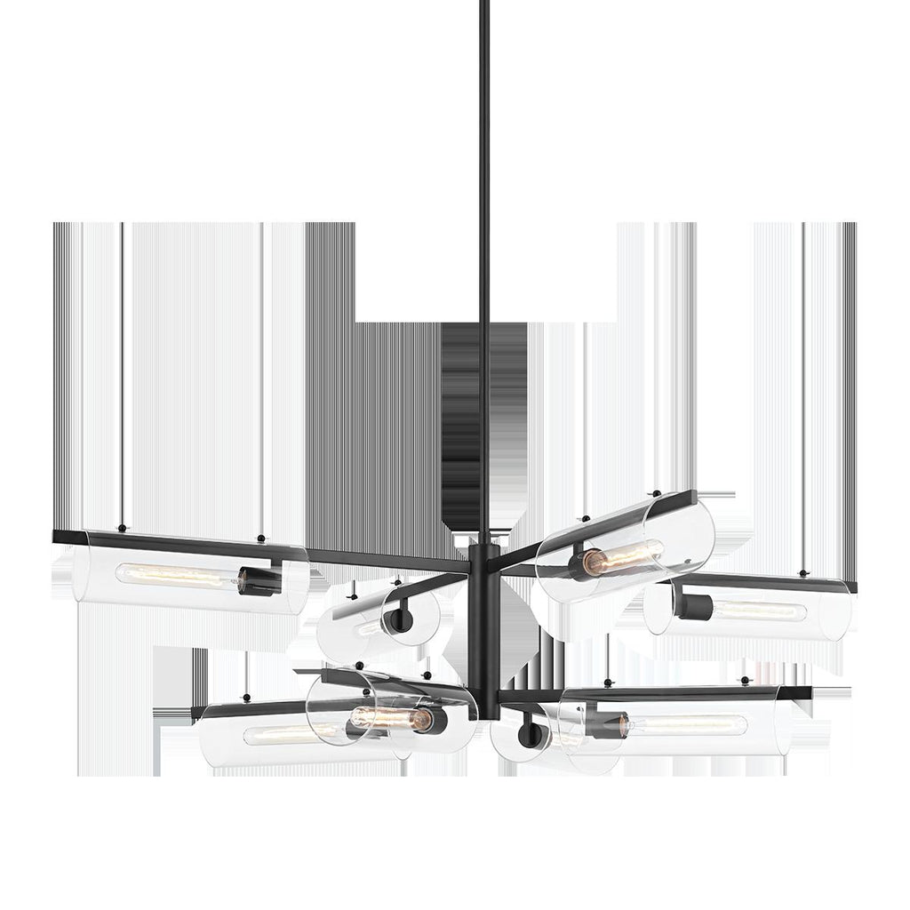 Mitzi Ariel Soft Black 52.75W x 16.5L x 16.25H Chandelier