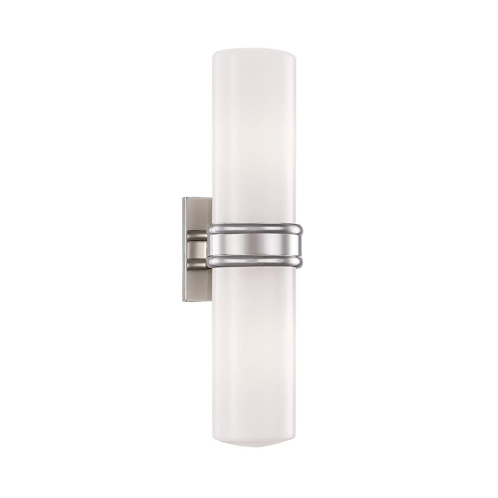 Mitzi Natalie Polished Nickel 4.25W x 4.5L x 16.25H Wall Sconce