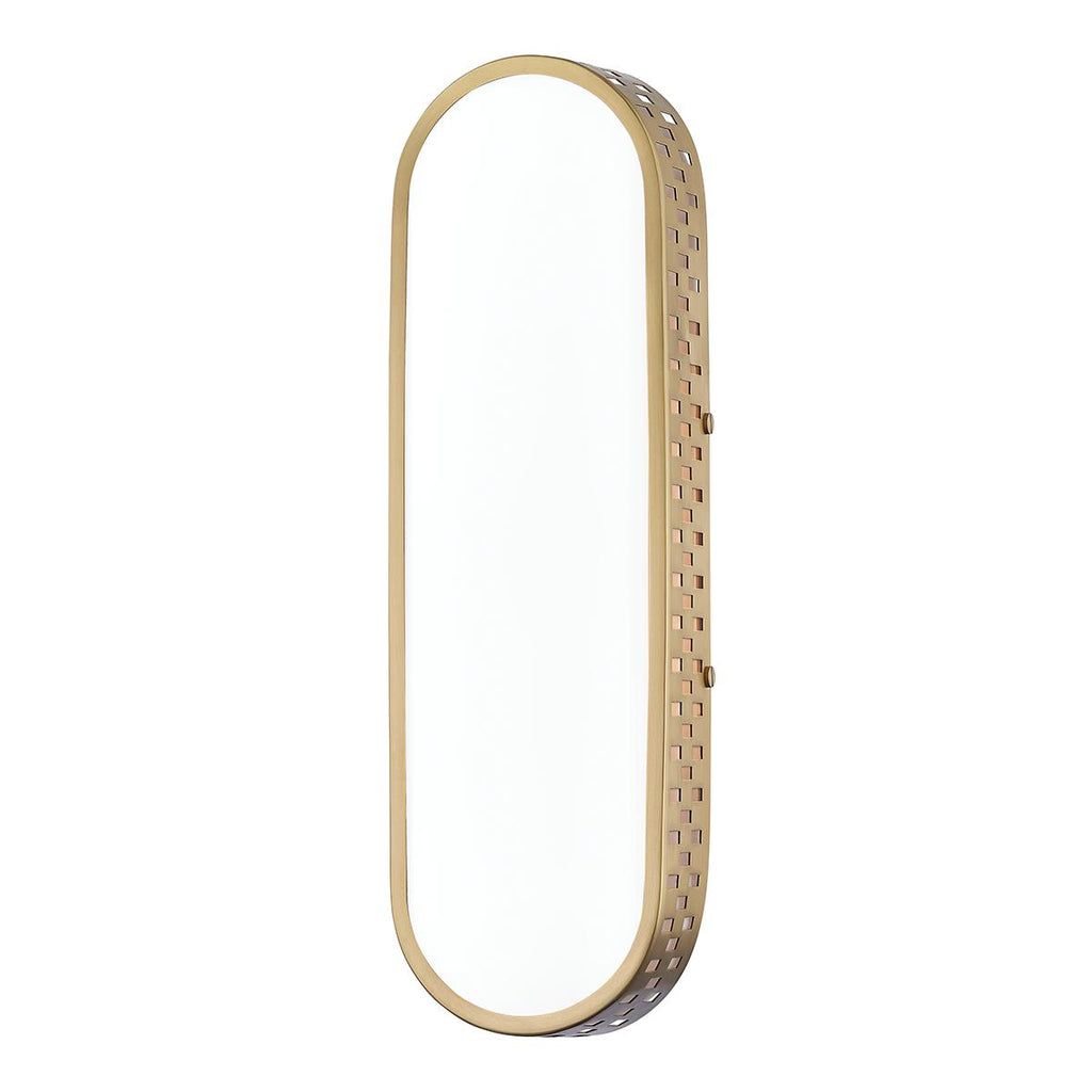 Mitzi Phoebe Aged Brass 5.5W x 4.5L x 18.25H Wall Sconce