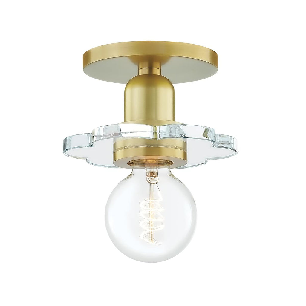 Mitzi Alexa Aged Brass 6W x 15L x 6H Wall Sconce