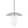 Mitzi Lana Polished Nickel 15W X 5.5L X 14H Pendant