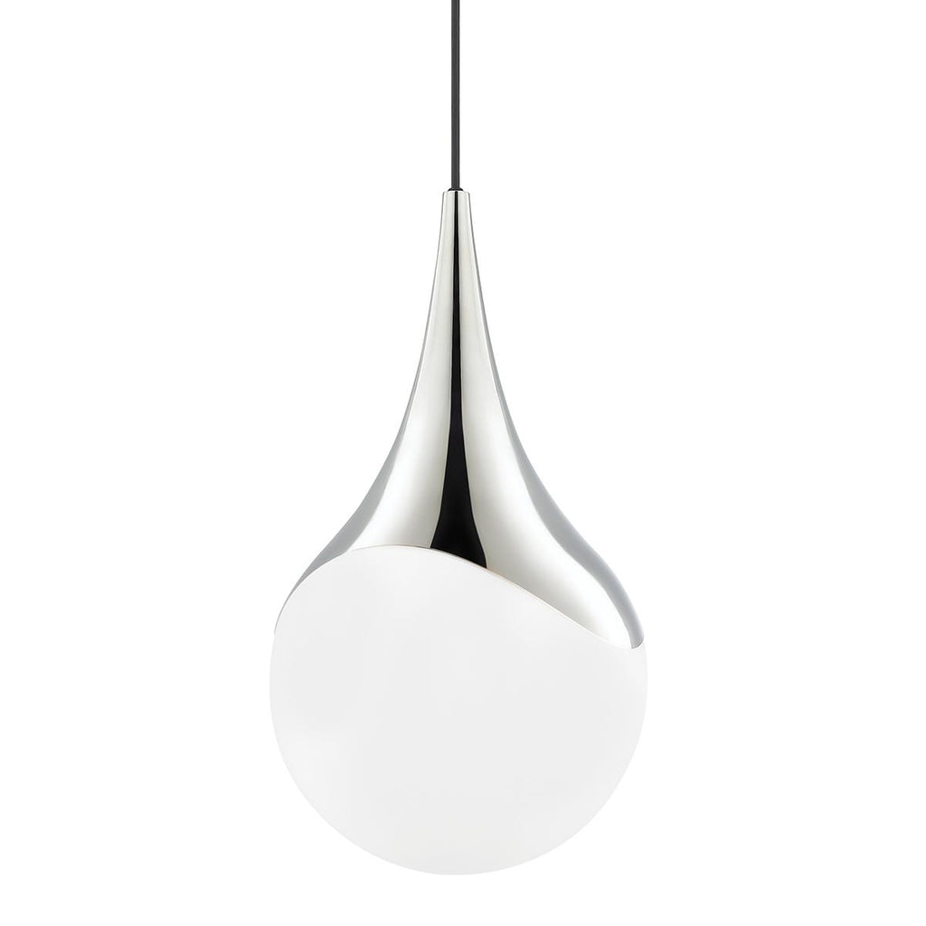 Mitzi Ariana Polished Nickel 10.5W x 5.25L x 19.25H Pendant