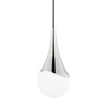 Mitzi Ariana Polished Nickel 7.5W X 7.5L X 16H Pendant