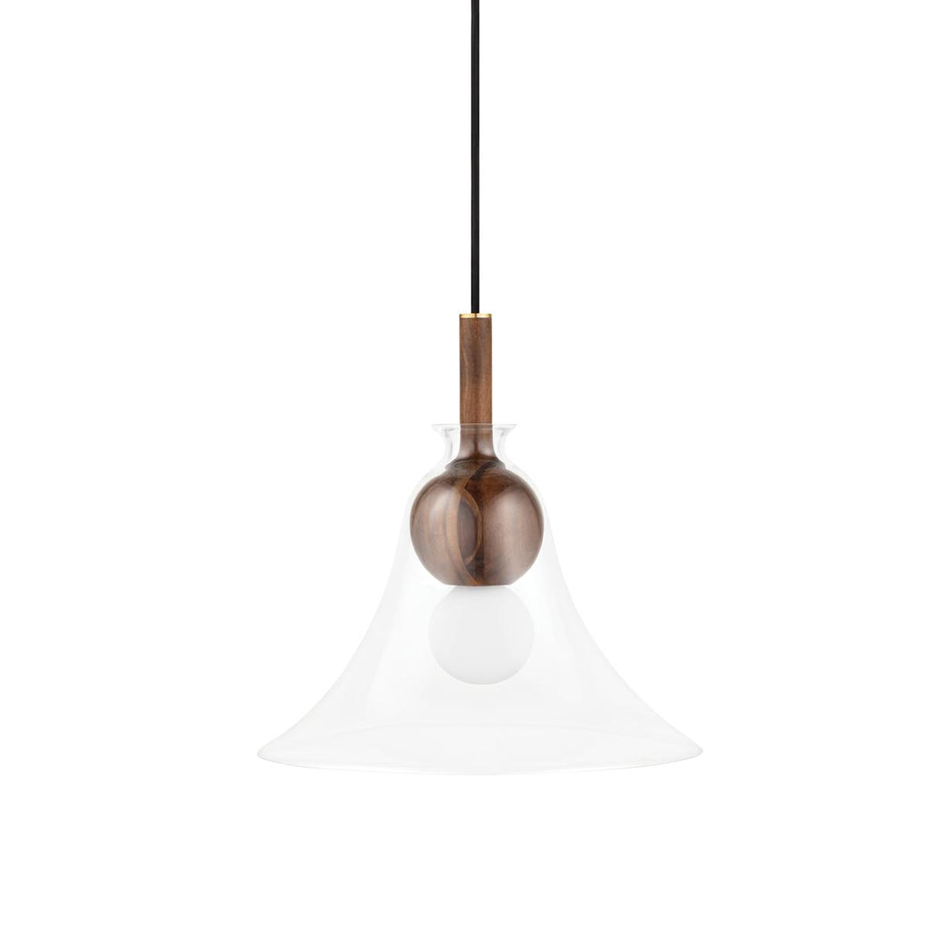 Mitzi Dani Aged Brass 14W x 8.75L x 13.5H Pendant