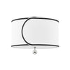 Mitzi Zara Polished Nickel 14W X 12.75L X 11H Semi-Flush Mount