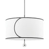 Mitzi Zara Polished Nickel 24W X 9L X 19.5H Chandelier