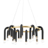 Mitzi Whit Aged Brass/Black 28.75W X 6L X 11H Chandelier