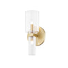 Mitzi Tabitha Aged Brass 4.75W X 5L X 10.25H Wall Sconce