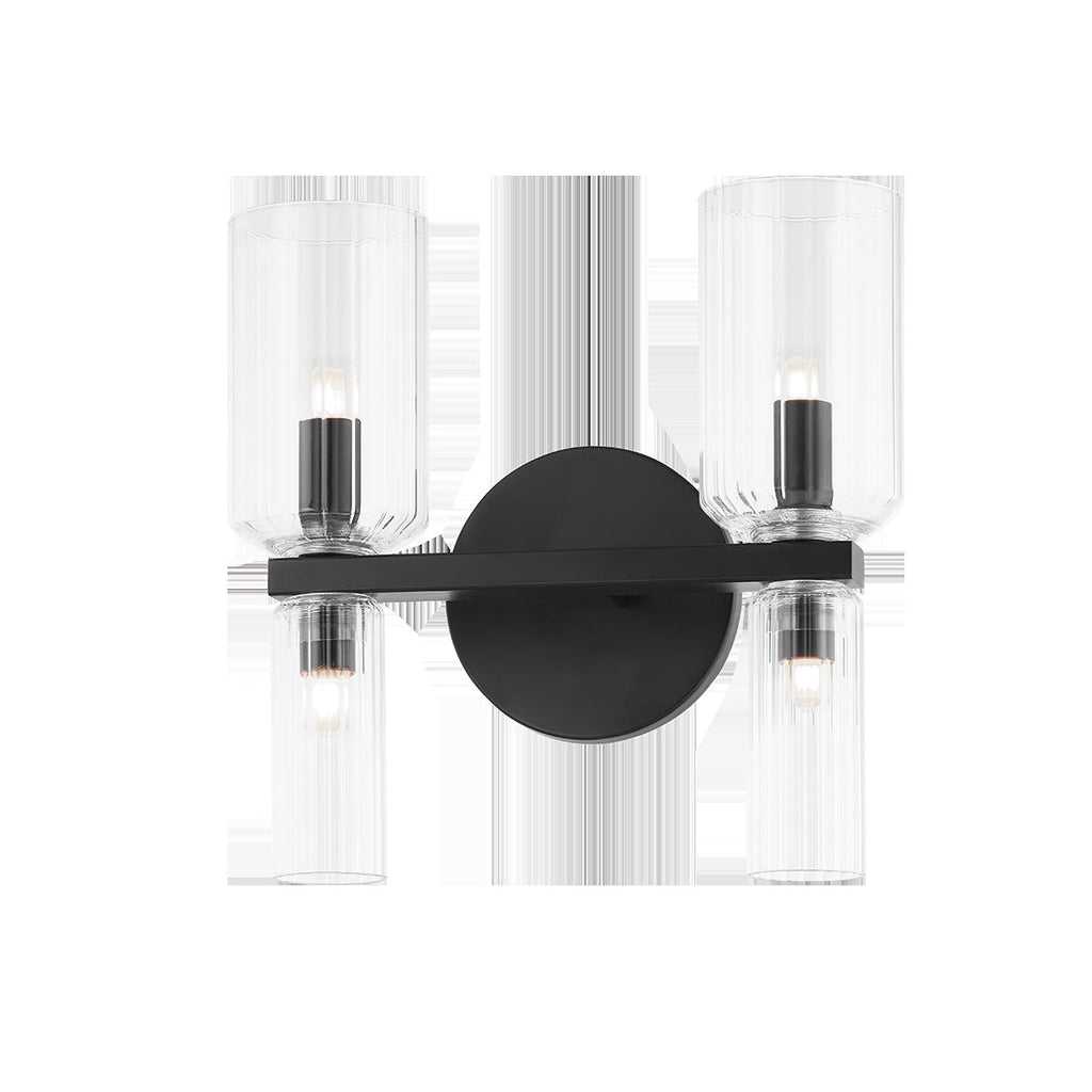 Mitzi Tabitha Soft Black 10.75W x 5.25L x 10.25H Wall Sconce