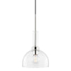 Mitzi Tabitha Polished Nickel 10W X 8L X 19.25H Pendant