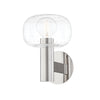 Mitzi Harlow Polished Nickel 7.25W X 6.25L X 10H Wall Sconce