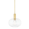 Mitzi Harlow Aged Brass 12W X 15L X 12.38H Pendant