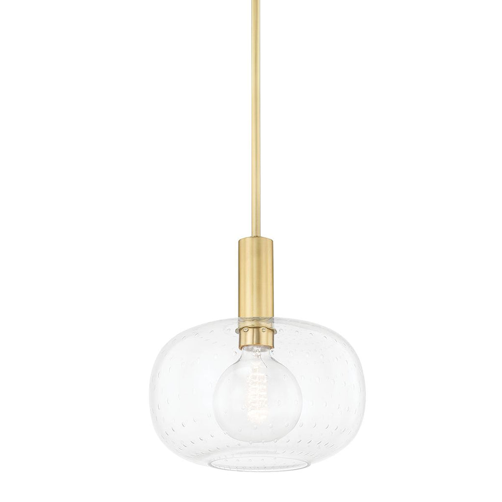 Mitzi Harlow Aged Brass 12W x 15L x 12.38H Pendant