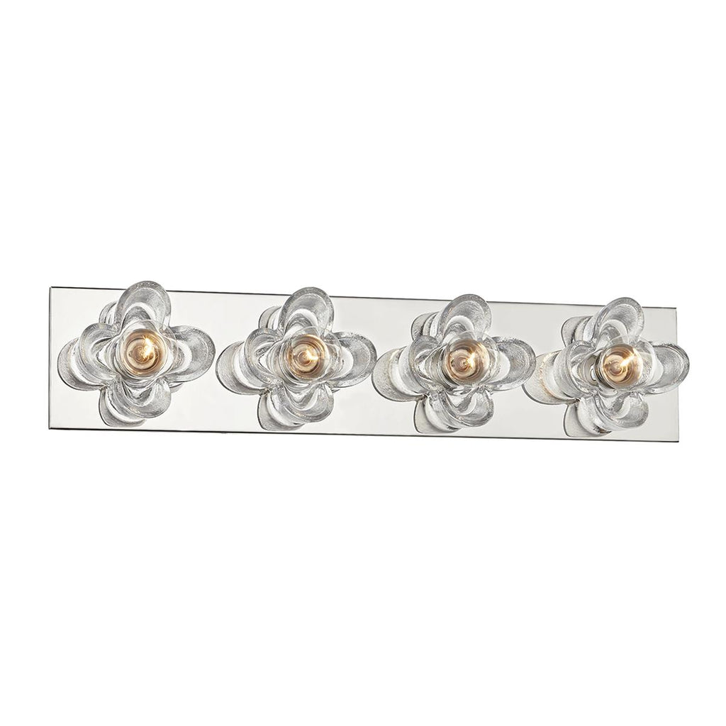 Mitzi Shea Polished Nickel 22W x 37L x 4.75H Wall Sconce