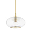 Mitzi Maggie Aged Brass 12.75W X 8L X 9.62H Pendant