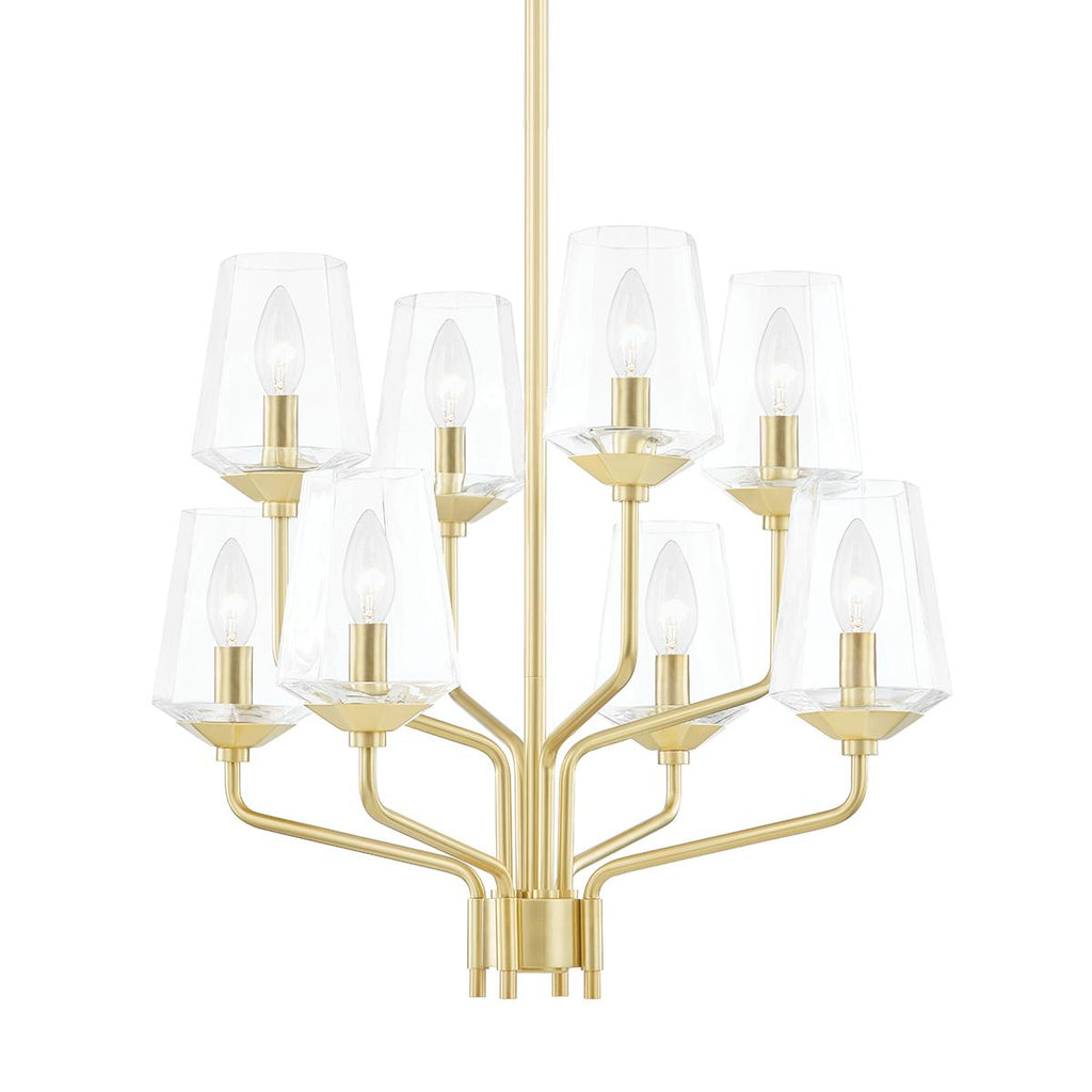 Mitzi Kayla Aged Brass 24W x 4.75L x 20.38H Chandelier