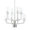 Mitzi Kayla Polished Nickel 24W X 4.75L X 20.38H Chandelier