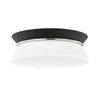 Mitzi Cath Polished Nickel/Black 12.75W X 24L X 5H Flush Mount