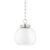 Mitzi Sasha Polished Nickel 10W X 9.5L X 12H Pendant