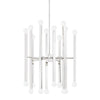 Mitzi Dona Polished Nickel 24W X 4.75L X 28.5H Chandelier