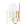 Mitzi Lenore Aged Brass 7W X 14L X 10.25H Wall Sconce