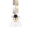 Mitzi Camile Aged Brass 7.5W X 7.5L X 7H Pendant