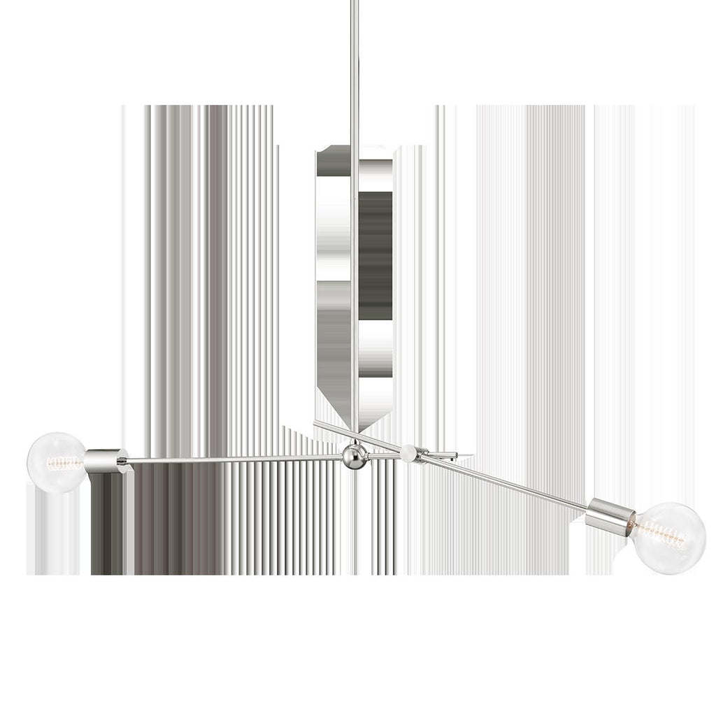 Mitzi Gale Polished Nickel 52W x 52L x 6.25H Pendant