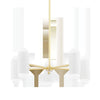 Mitzi Kira Aged Brass/Soft White Combo 27W X 11.25L X 9.5H Chandelier