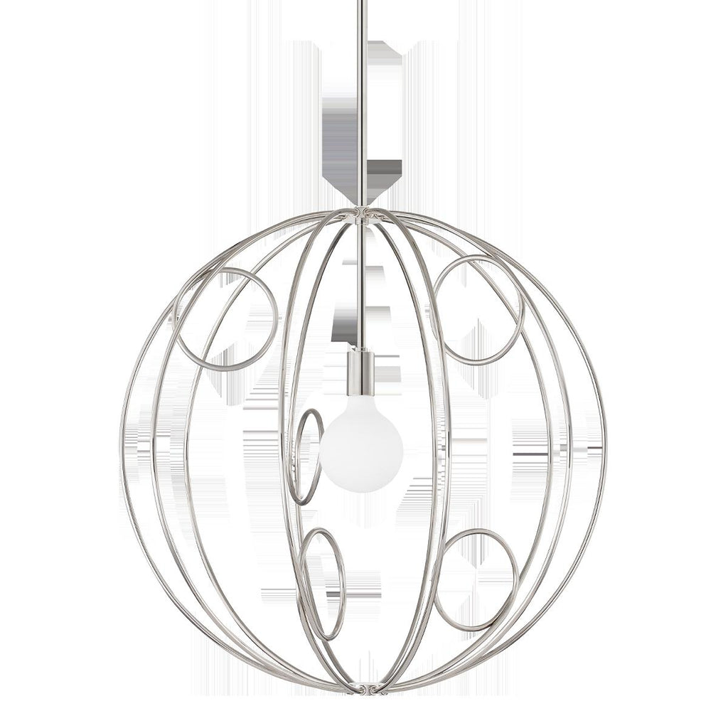 Mitzi Alanis Polished Nickel 28.12W x 25L x 29H Pendant