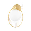 Mitzi Babette Aged Brass 7.75W X 6L X 12.5H Wall Sconce