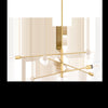 Mitzi Slater Aged Brass 65.75W X 31.75L X 16H Chandelier