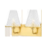 Mitzi Irene Aged Brass 13.75W X 7.5L X 10H Wall Sconce