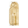 Mitzi Mallory Gold Leaf 6.75W X 4.75L X 16.5H Wall Sconce