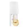 Mitzi Janice Aged Brass 5.25W X 10L X 16.5H Wall Sconce