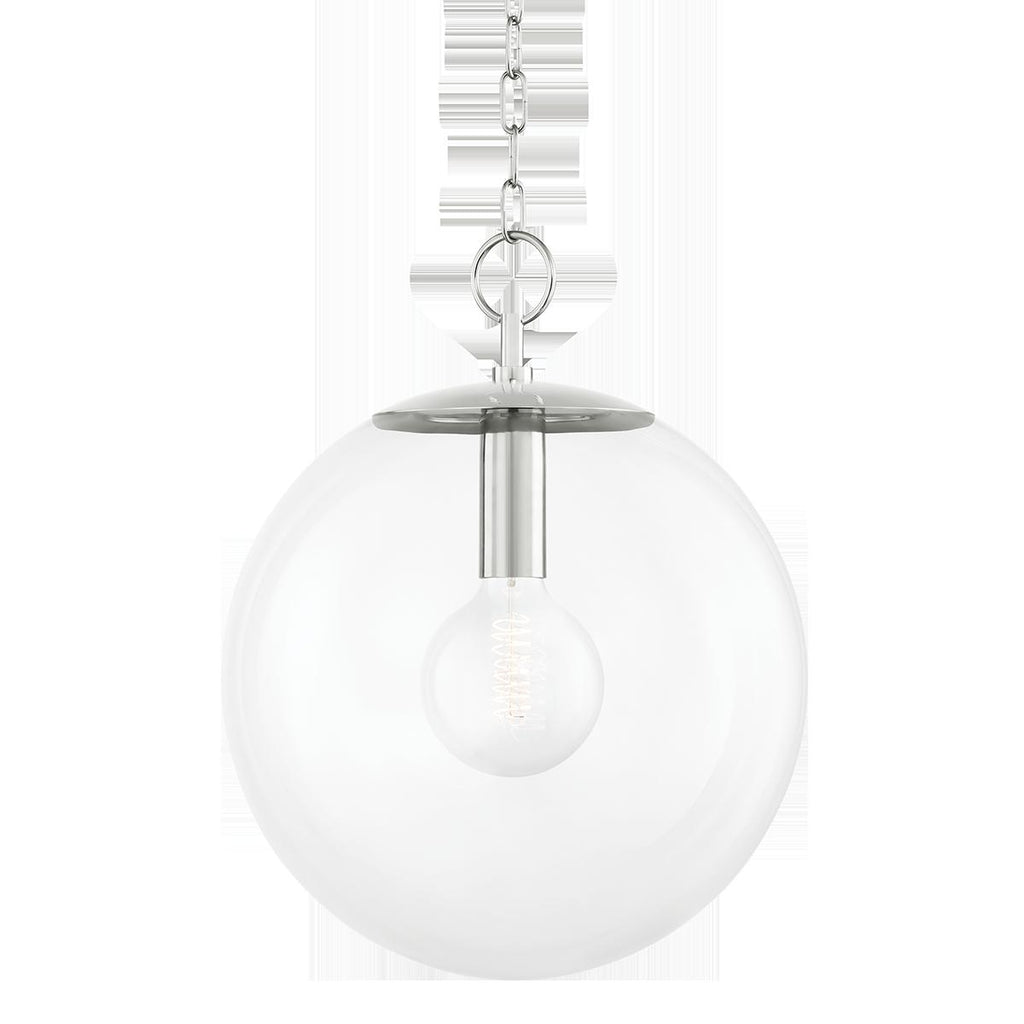 Mitzi Juliana Polished Nickel 15.75W x 5L x 20.25H Pendant